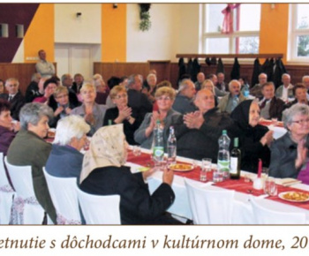 Posedenie s dôchodcami 2014